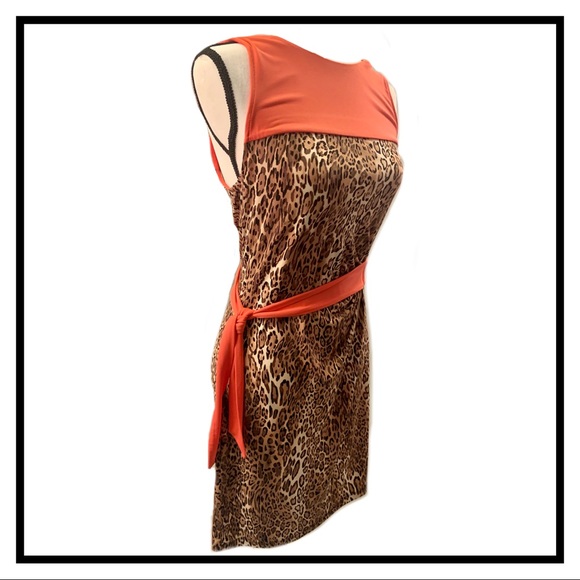 New York & Company Cheetah Dress (like new) - Picture 2 of 4